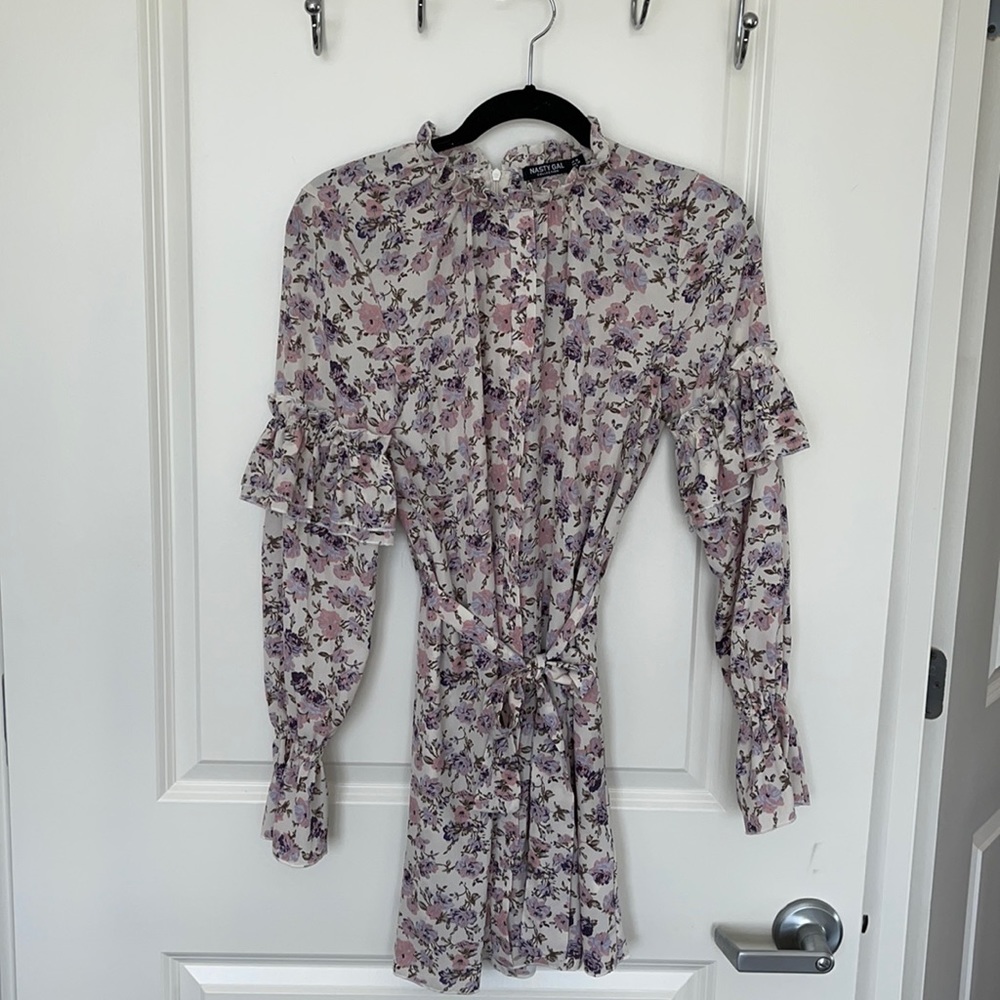 Nasty Gal Floral Dress